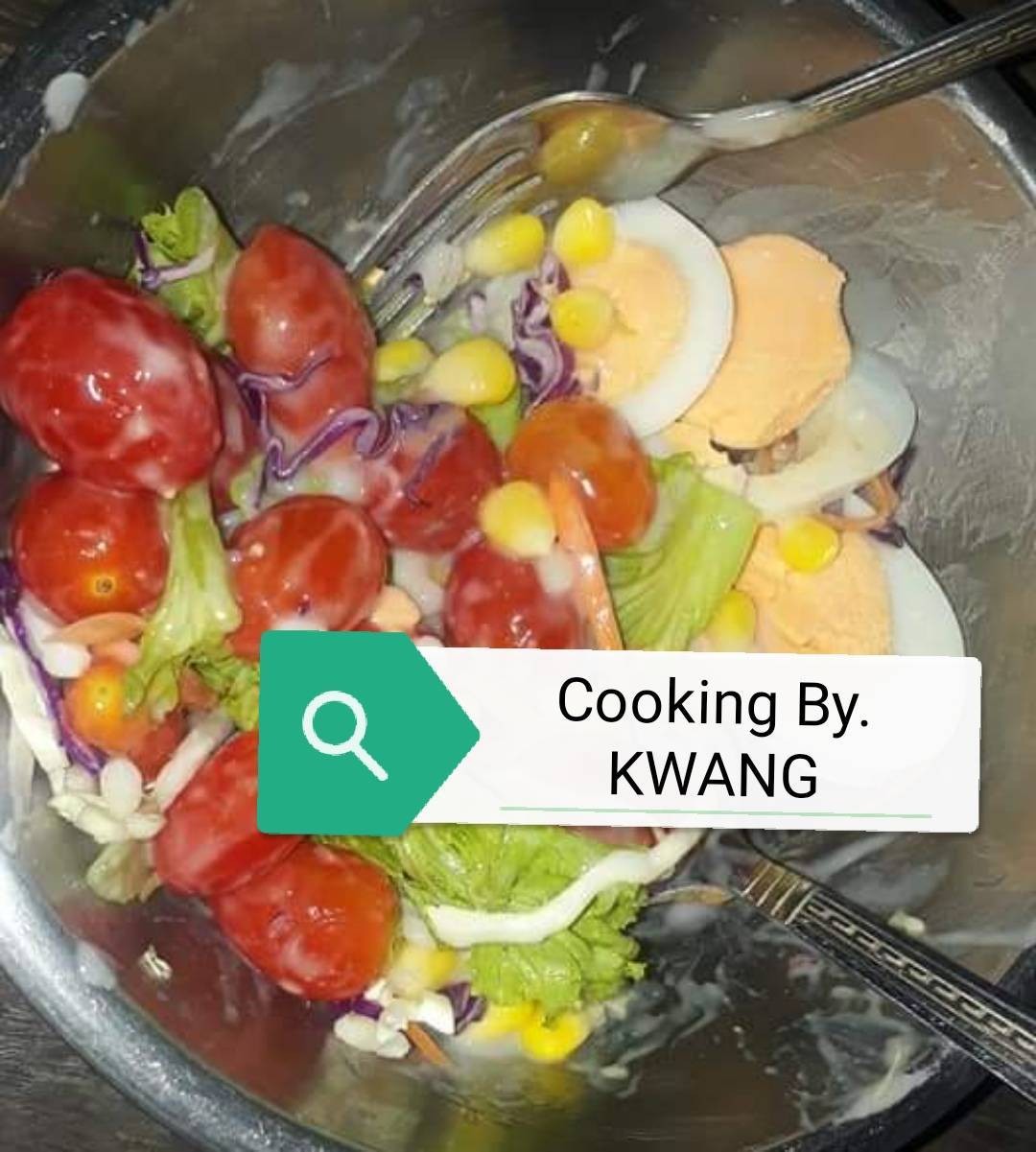 สลัดเจมะเขือเทศเเบบชิวๆ🍅🥗