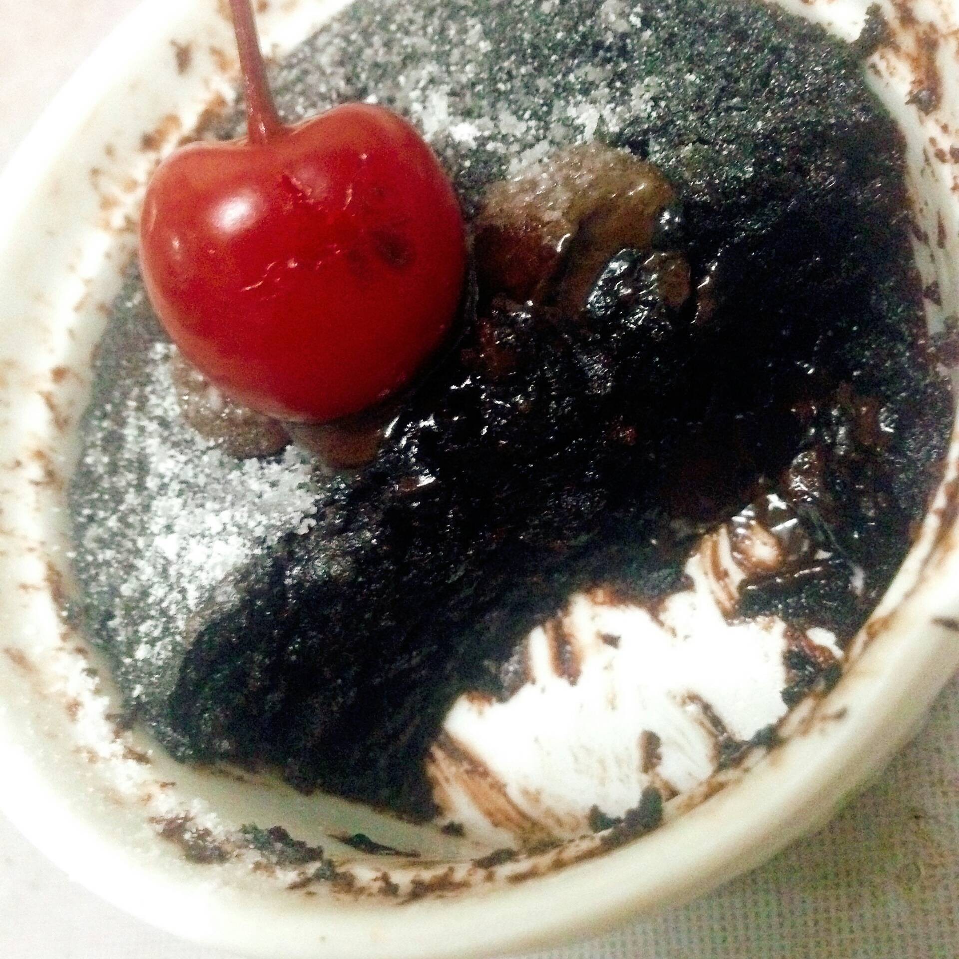 เค้กช็อกโกแลตไมโครเวฟสูตรเจ