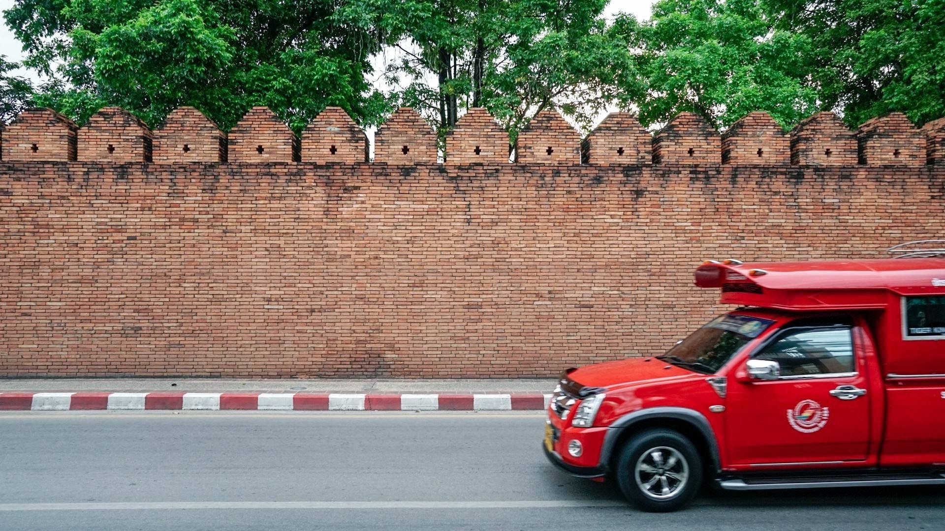 ประตูเมืองบริเวณใกล้ๆประตูท่าแพ