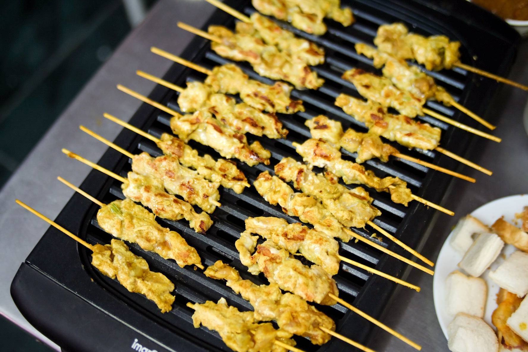 หมูสะเต๊ะ สูตรอย่างง่าย