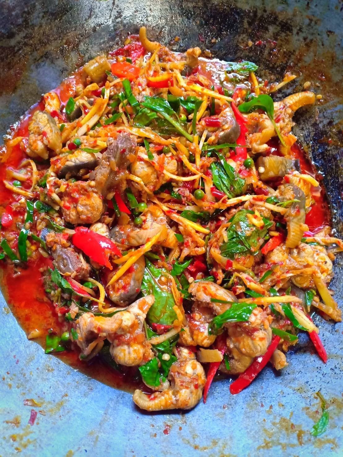 ผัดเผ็ดปลาไหล