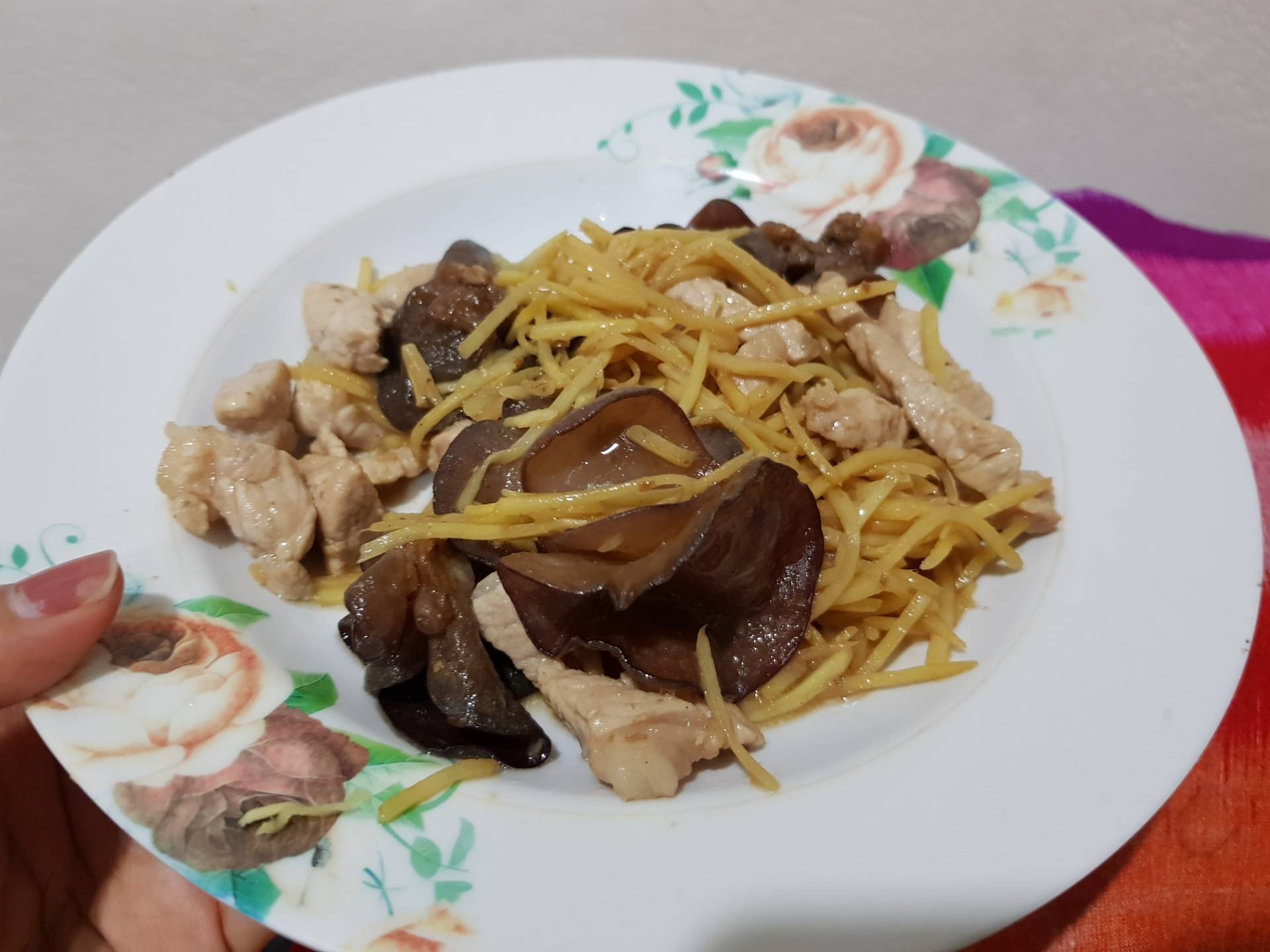 ไก่ผัดขิง ง่ายๆไม่ยุ่งยาก
