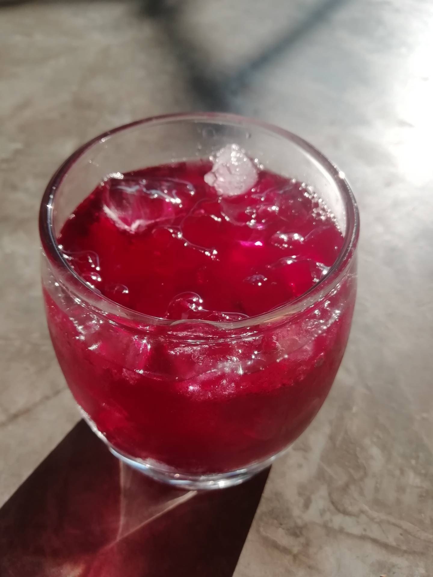 น้ำกระเจี๊ยบผสมว่านหางจระเข้