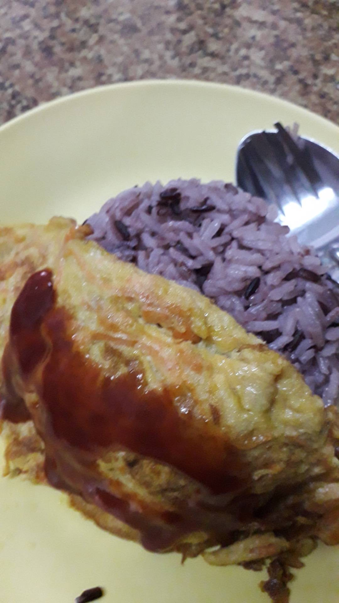 ข้าวไข่เจียวเเครอท