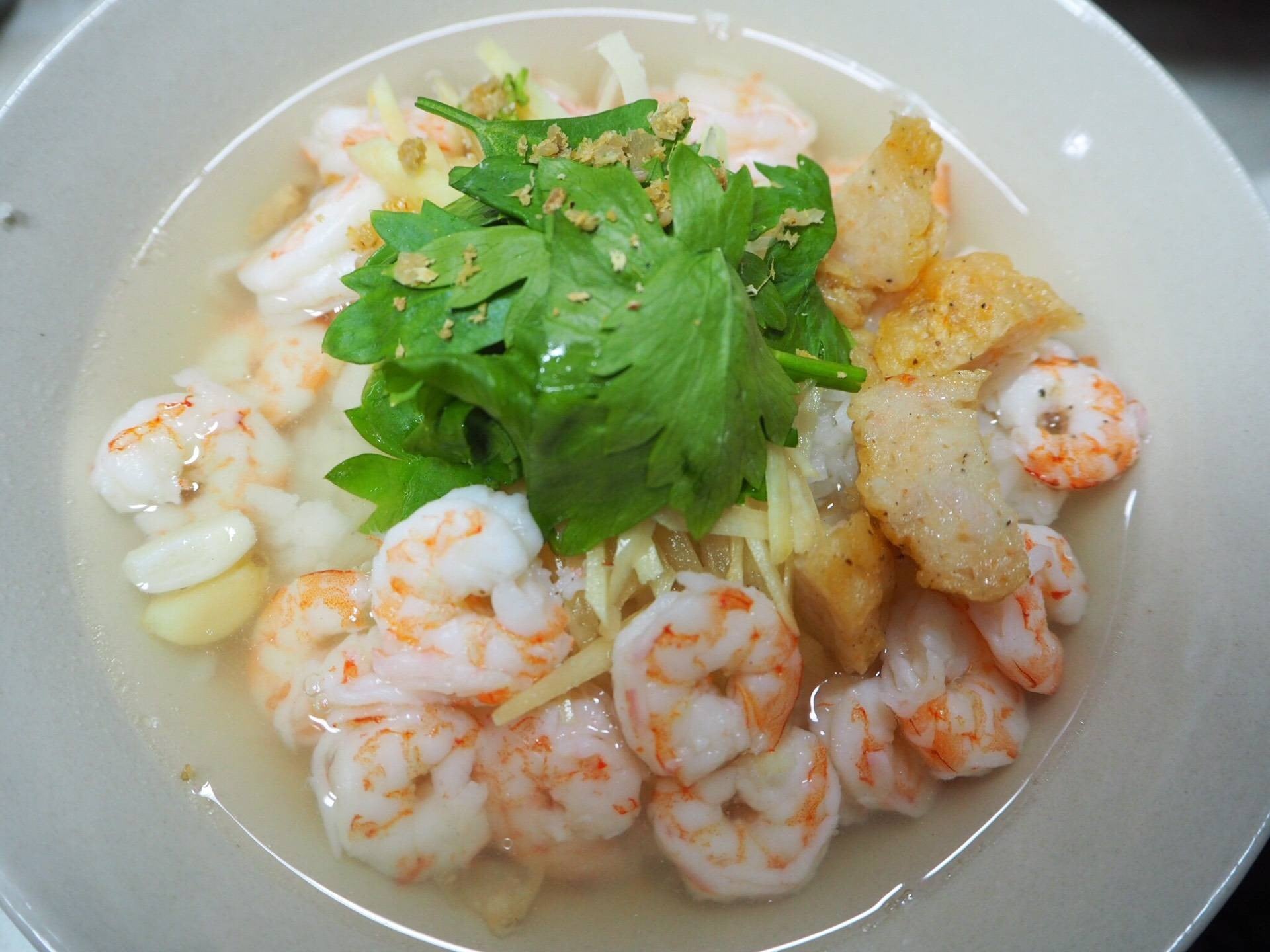 ข้าวต้มกุ้งที่หาข้าวไม่เจอ