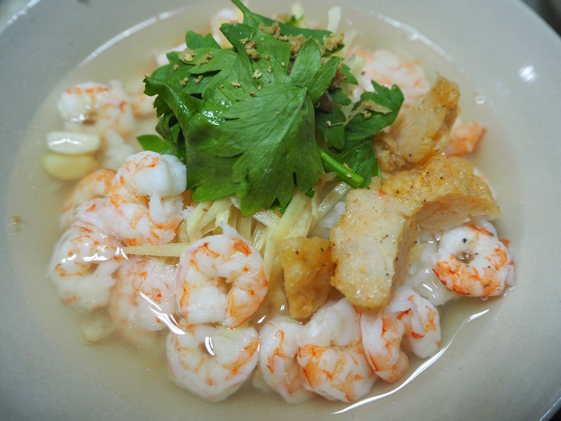 ข้าวต้มกุ้งที่หาข้าวไม่เจอ