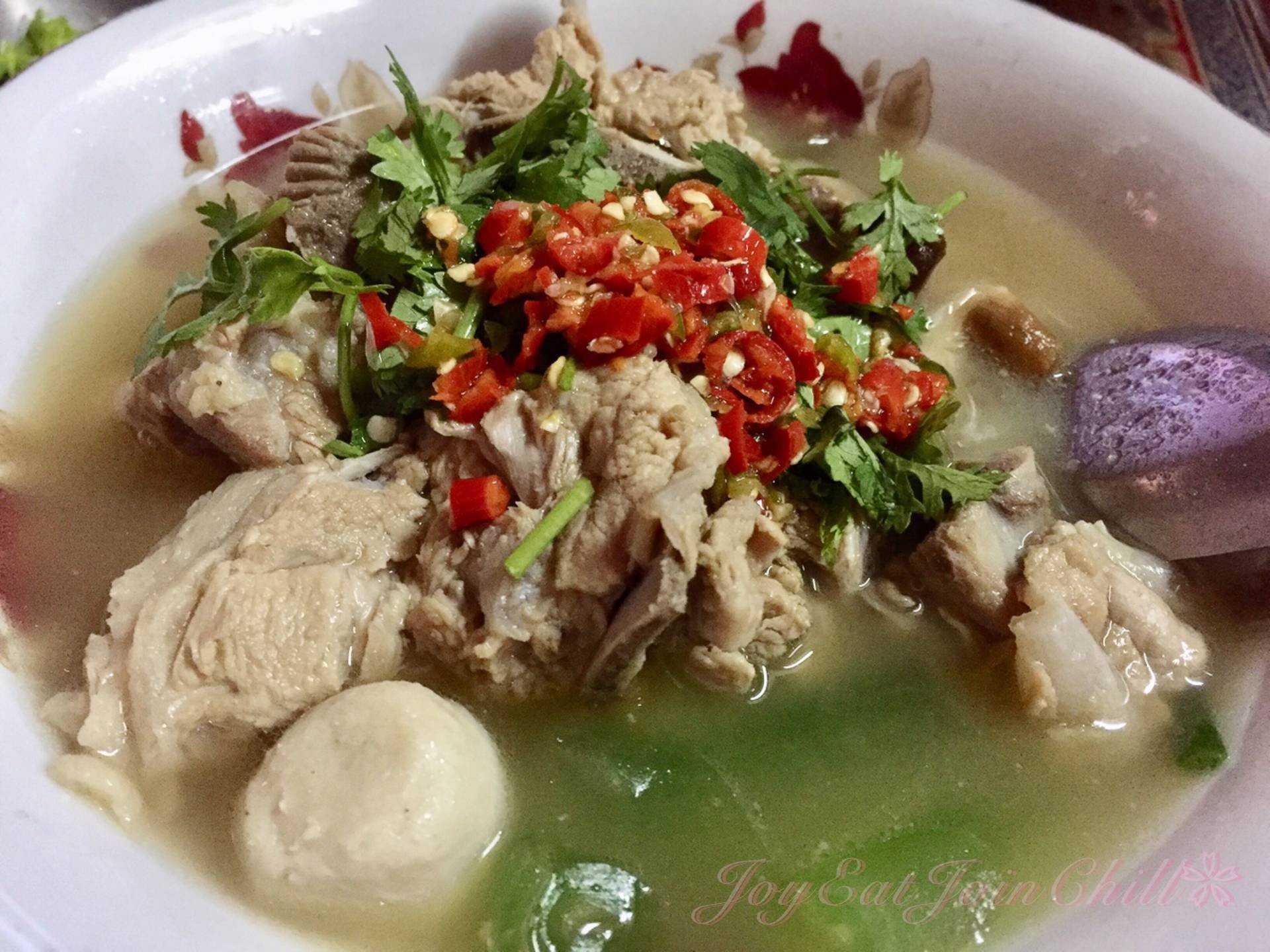 ต้มเซี่ยงไฮ้กระดูกหมูเล้ง