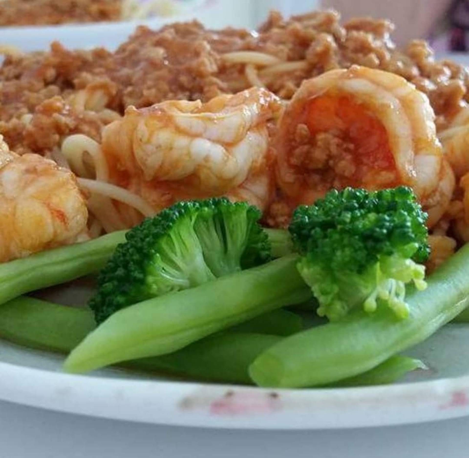 สปาเก็ตตี้ซอสกุ้ง