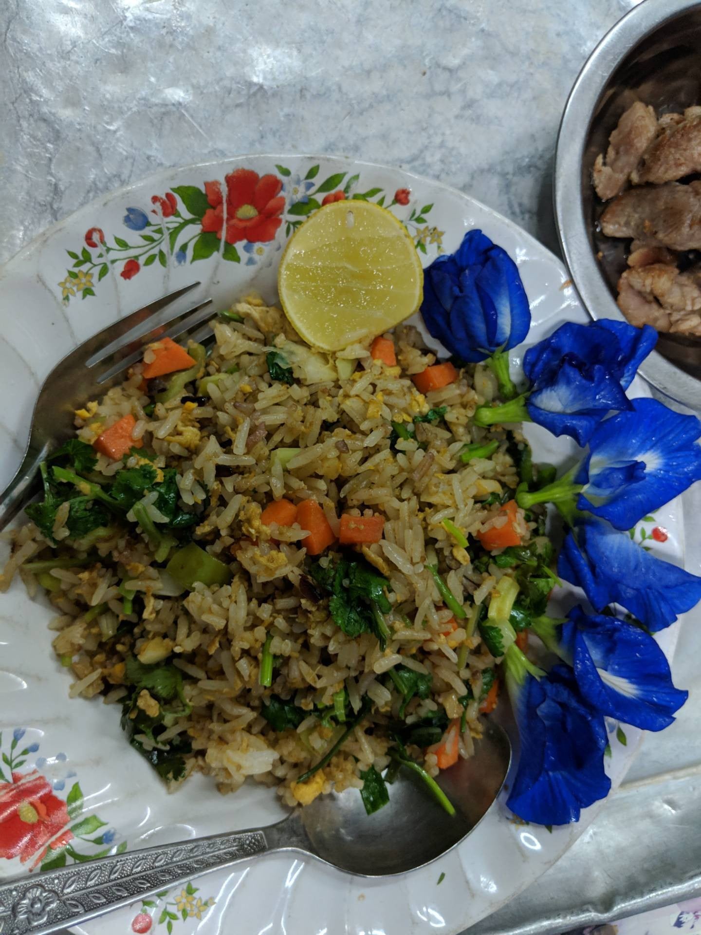 ข้าวผัดมันปู