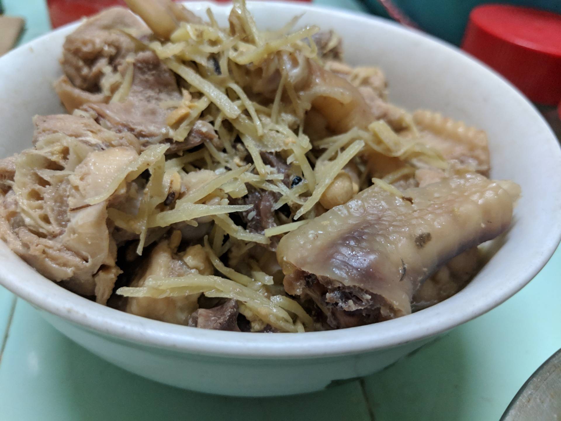 ไก่ผัดขิง