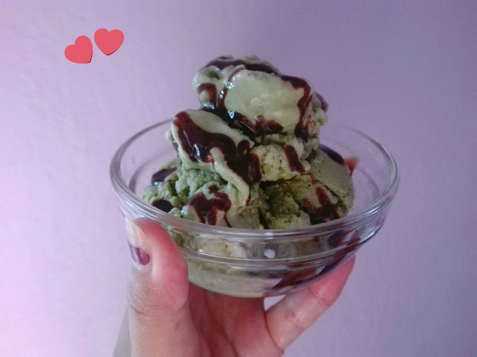 Green tea ice-cream 🍵🍦
