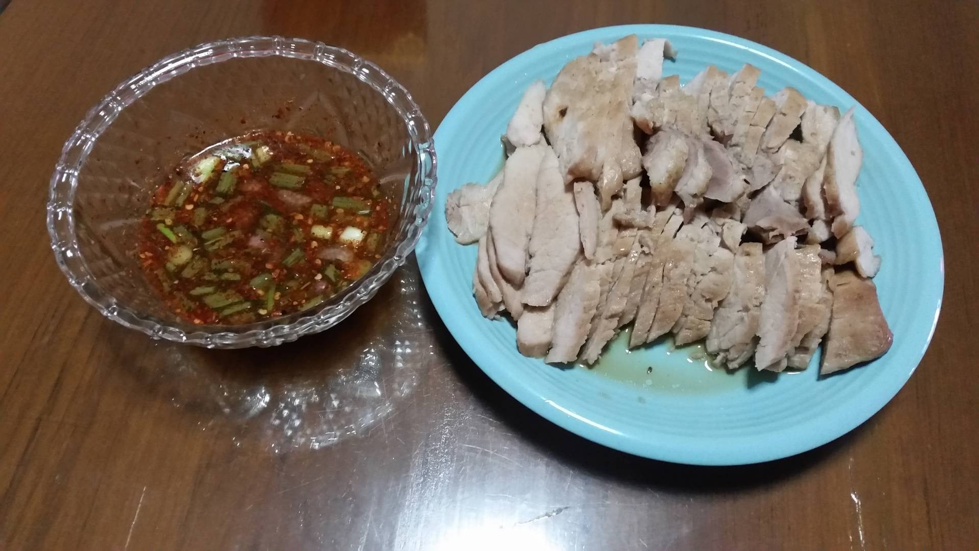 หมูอบซอสจิ้มแจ่ว