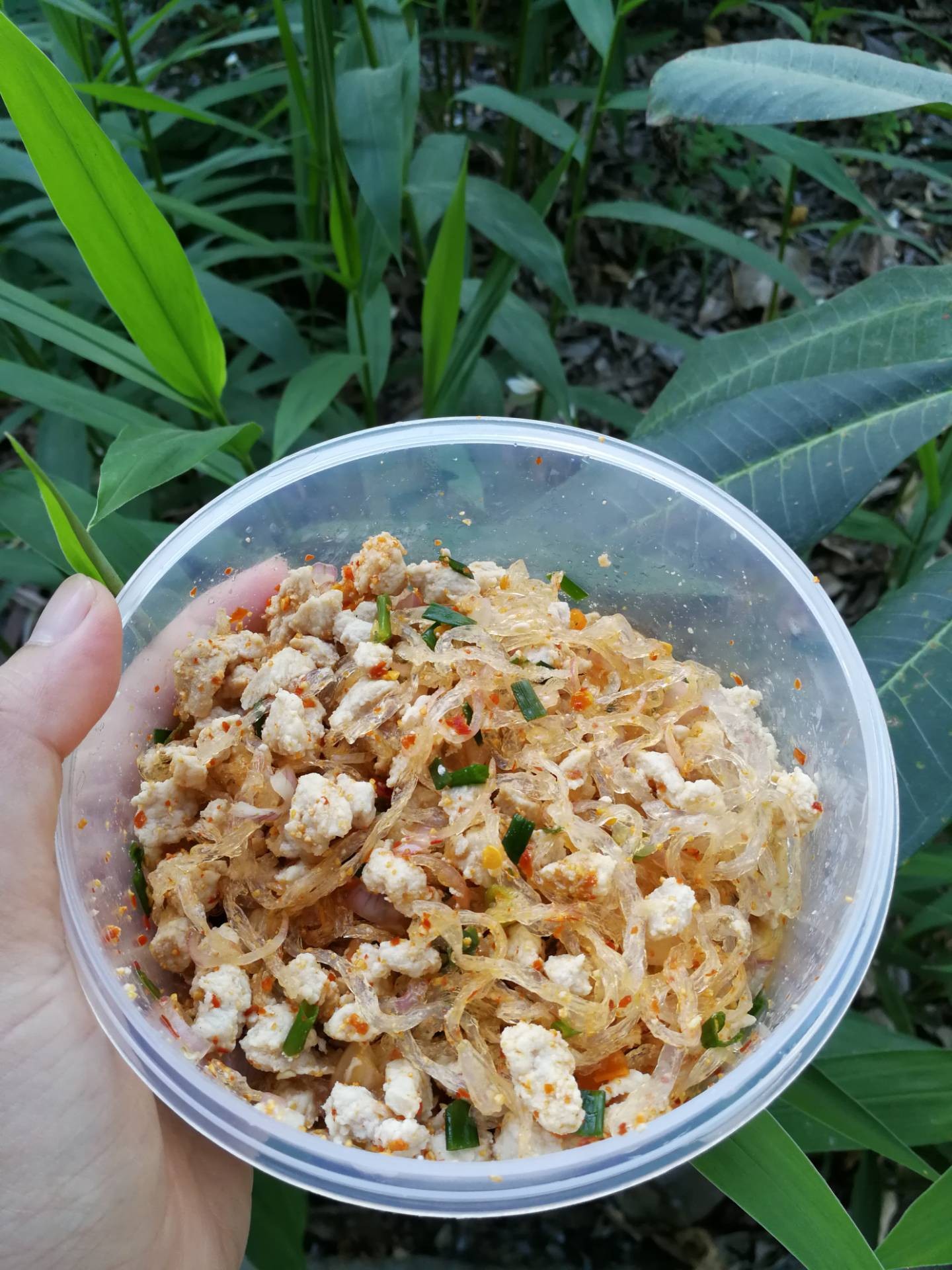 ลาบหมูสไตล์คนอุปกรณ์น้อย