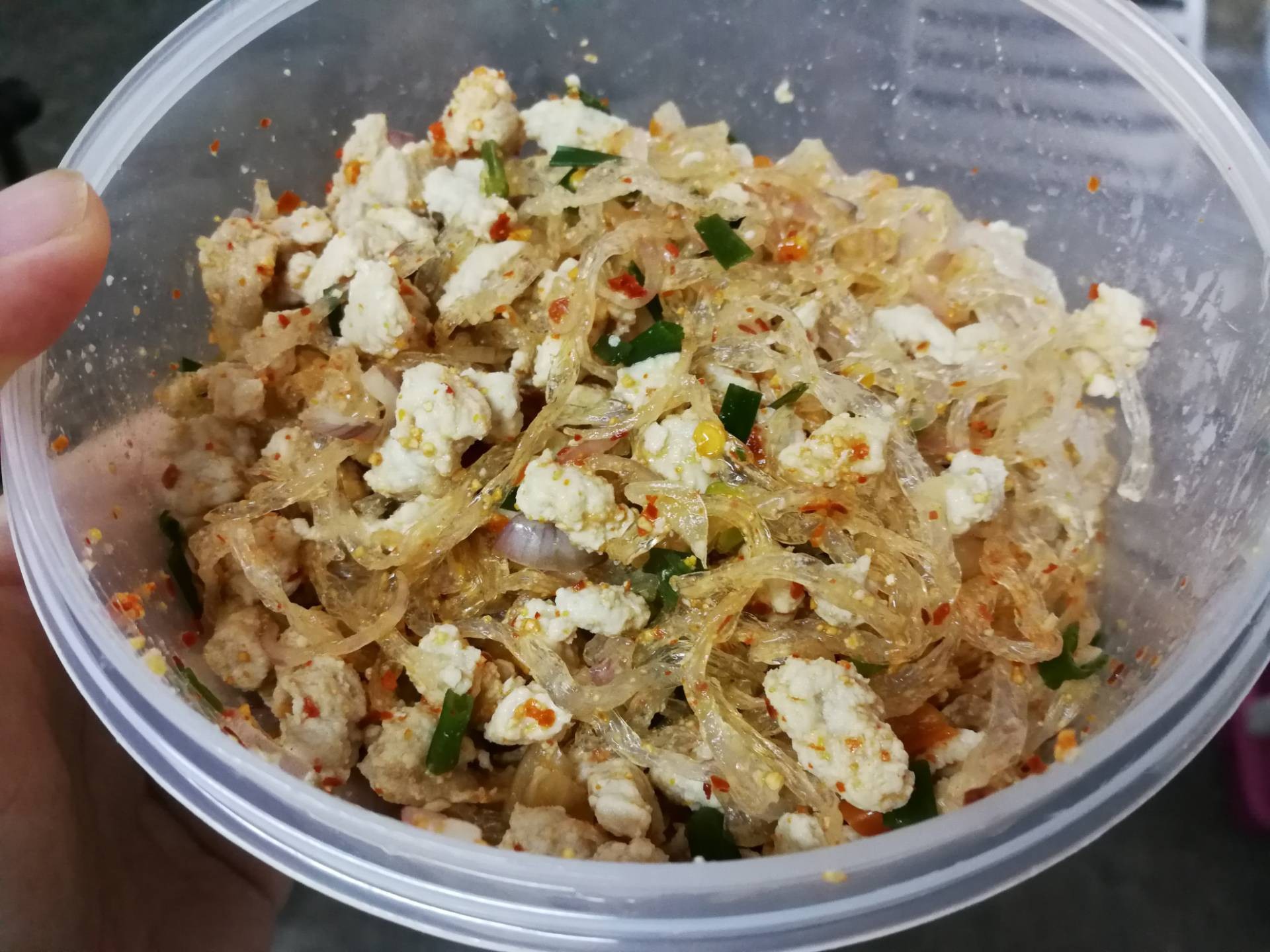 ลาบหมูสไตล์คนอุปกรณ์น้อย