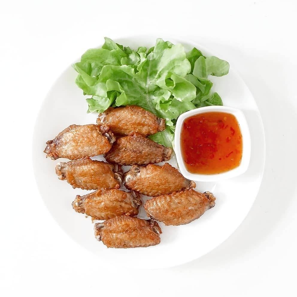 กลางปีกไก่ทอด