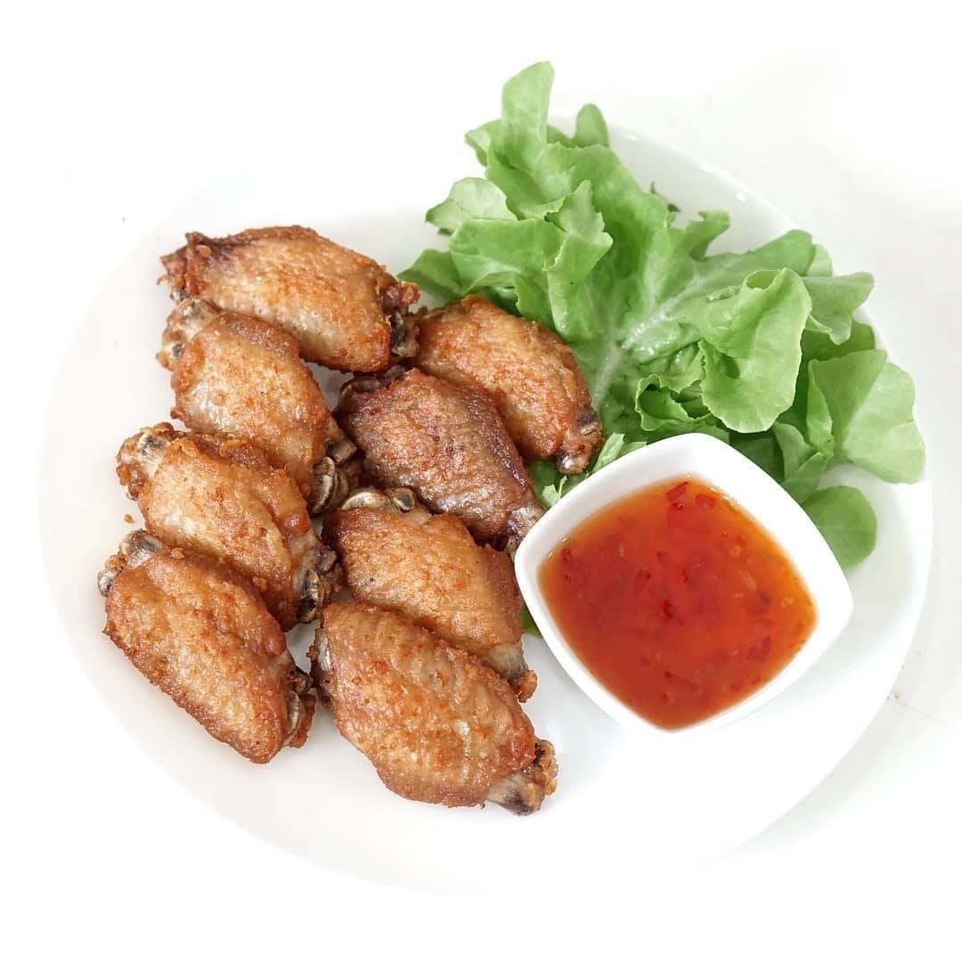 กลางปีกไก่ทอด