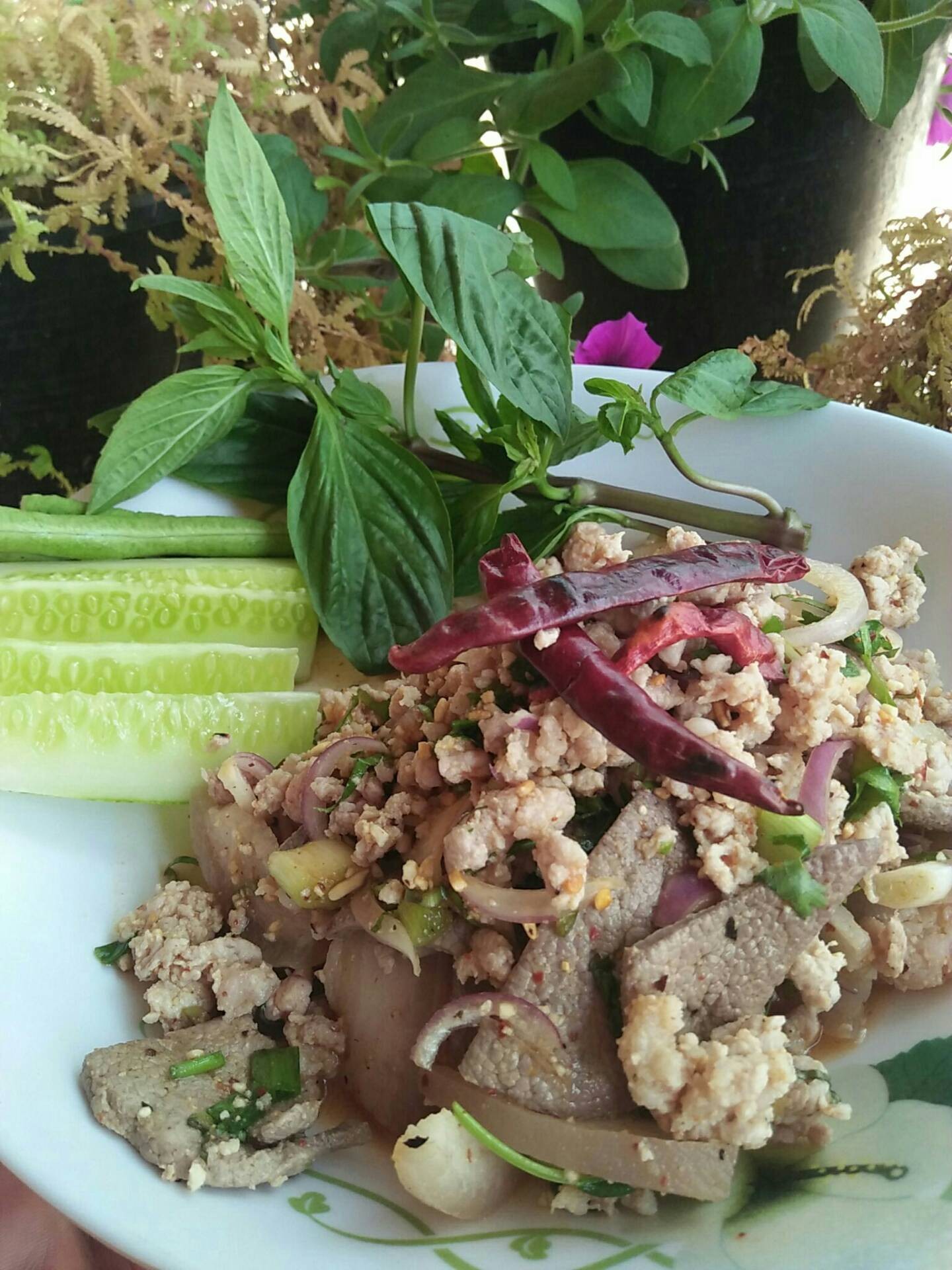 ลาบหมู