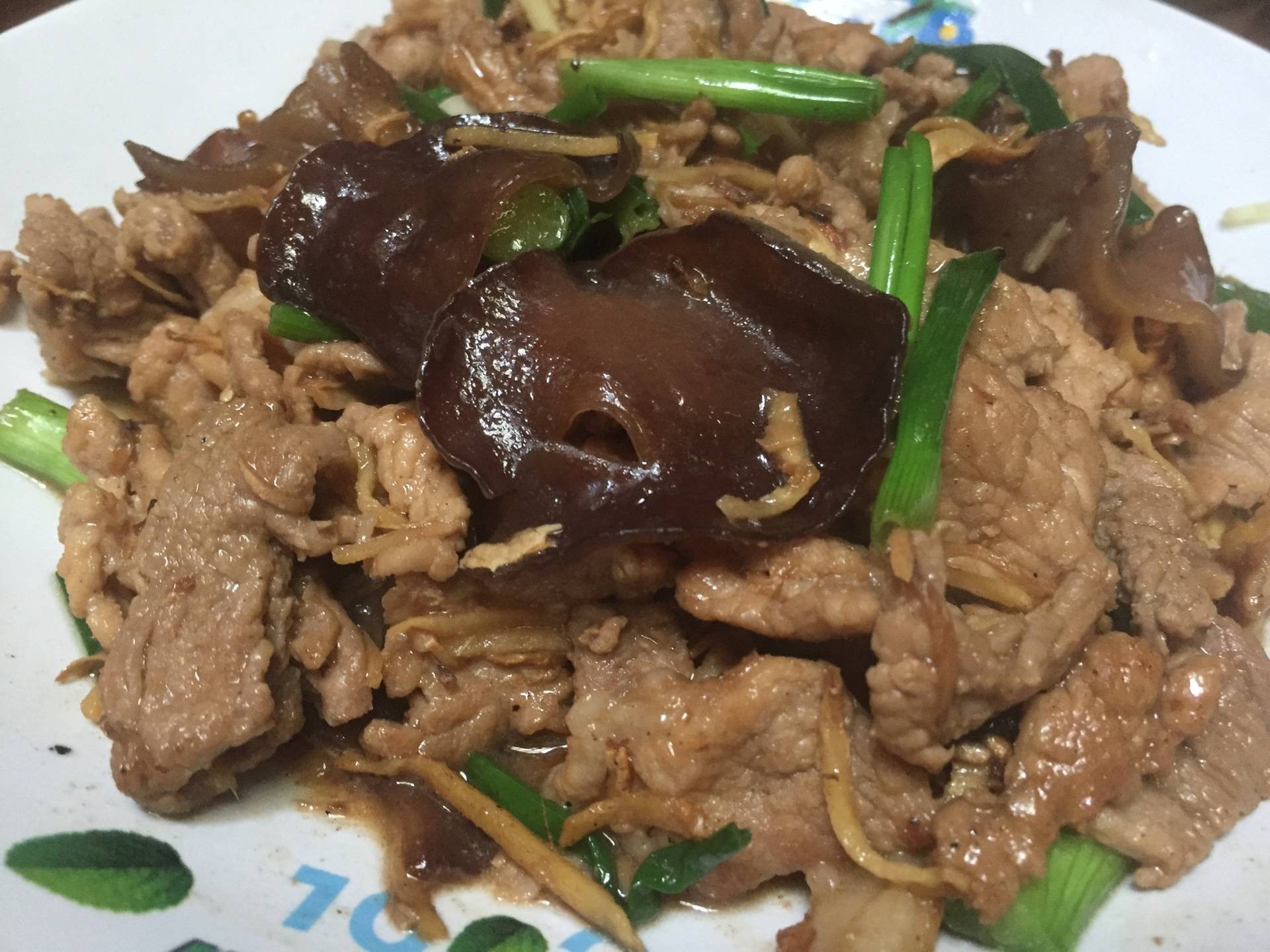 ผัดขิงหมู