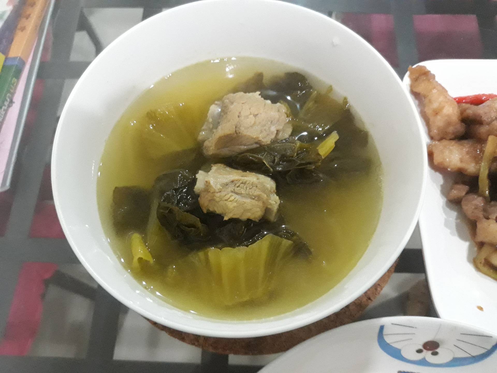 ต้มจืดผักกาดดองกระดูกหมู