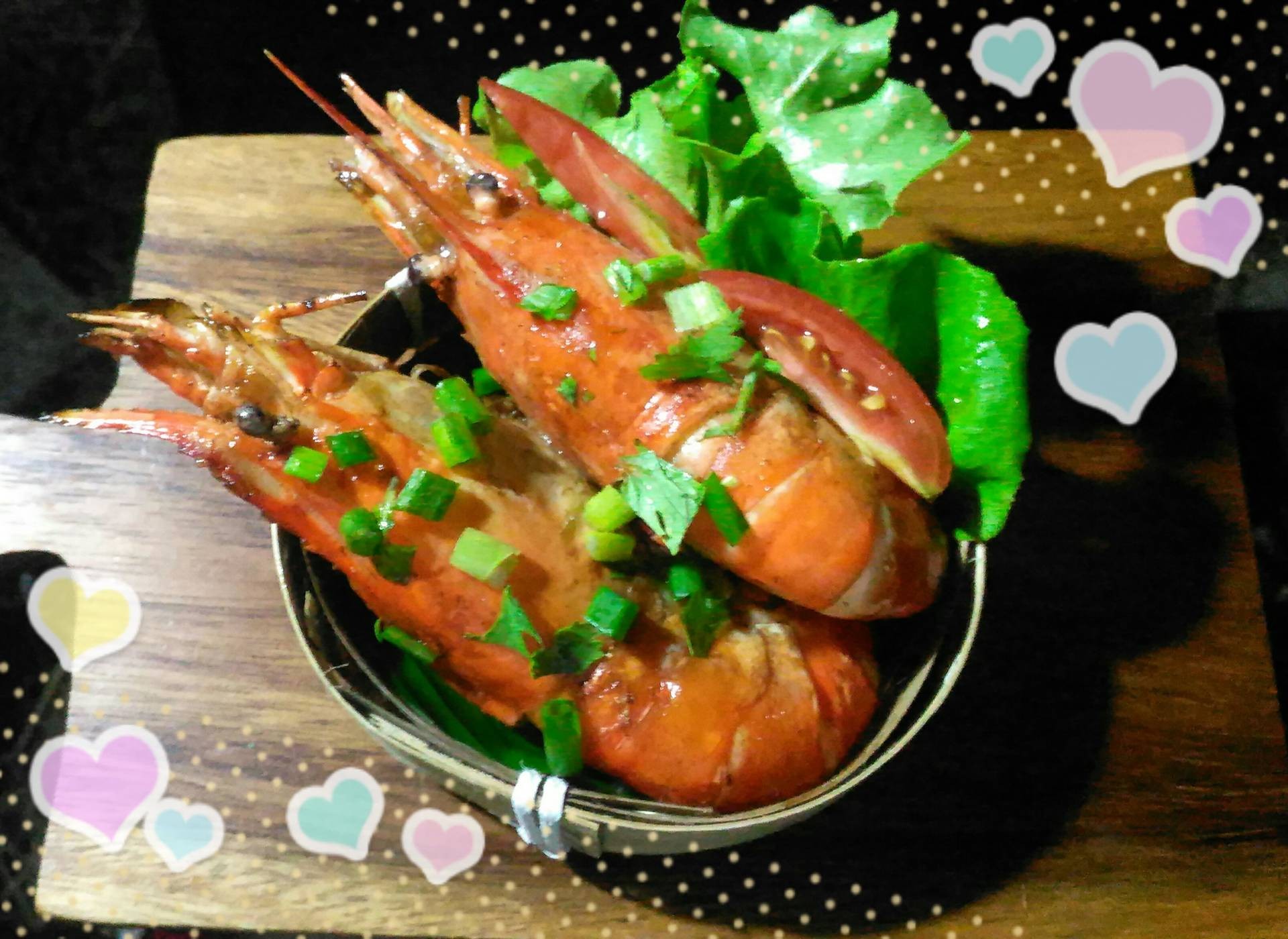 กุ้งอบเนย