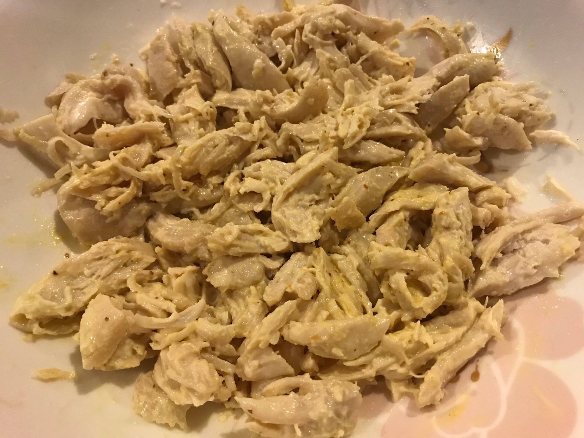 สันในไก่ไมโครเวฟ