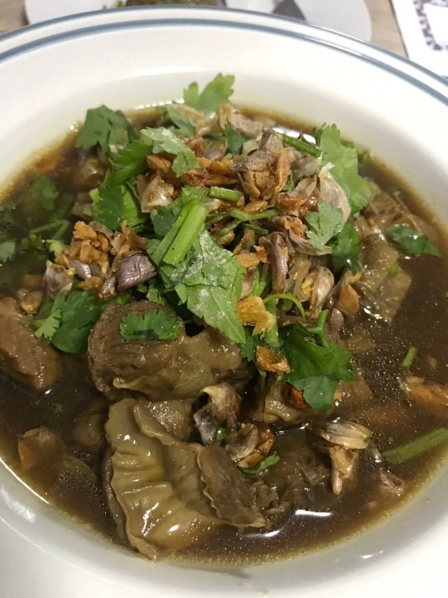 ขั้วตับตุ๋นยาจีน (หมูตุ๋น)