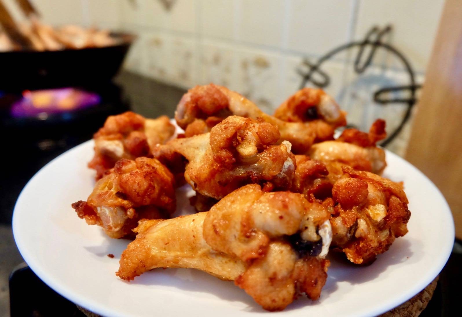 ไก่ทอด น้ำปลา