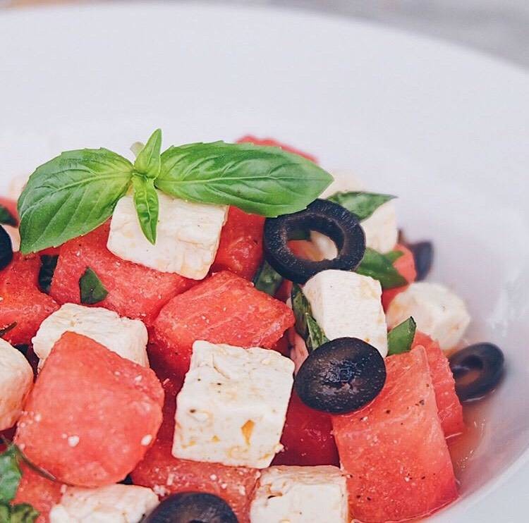 Watermelon Salad with Feta