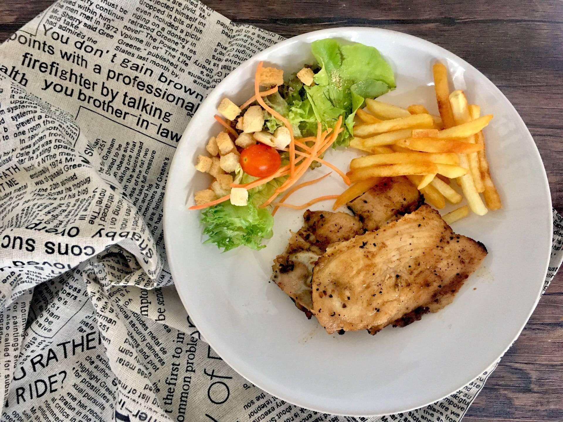 สเต๊กหมู