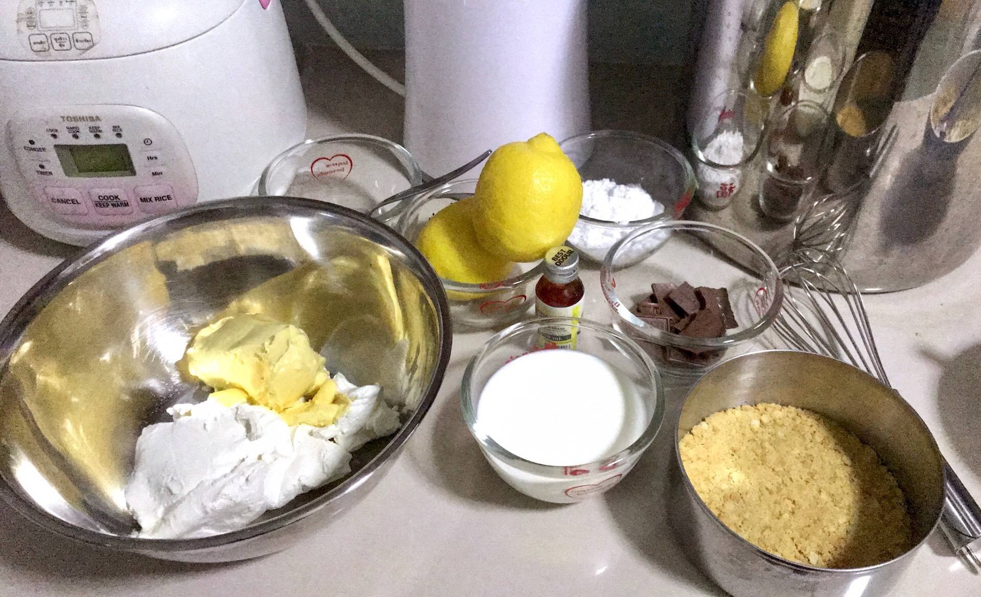 Lemon Cheese Tart เลมอนชีสทาร์ต ทำง่ายๆ