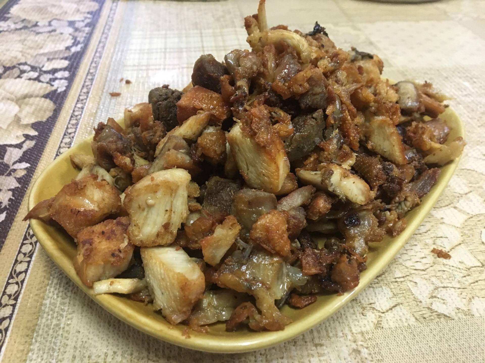 ไก่รวนซอสกรอบ