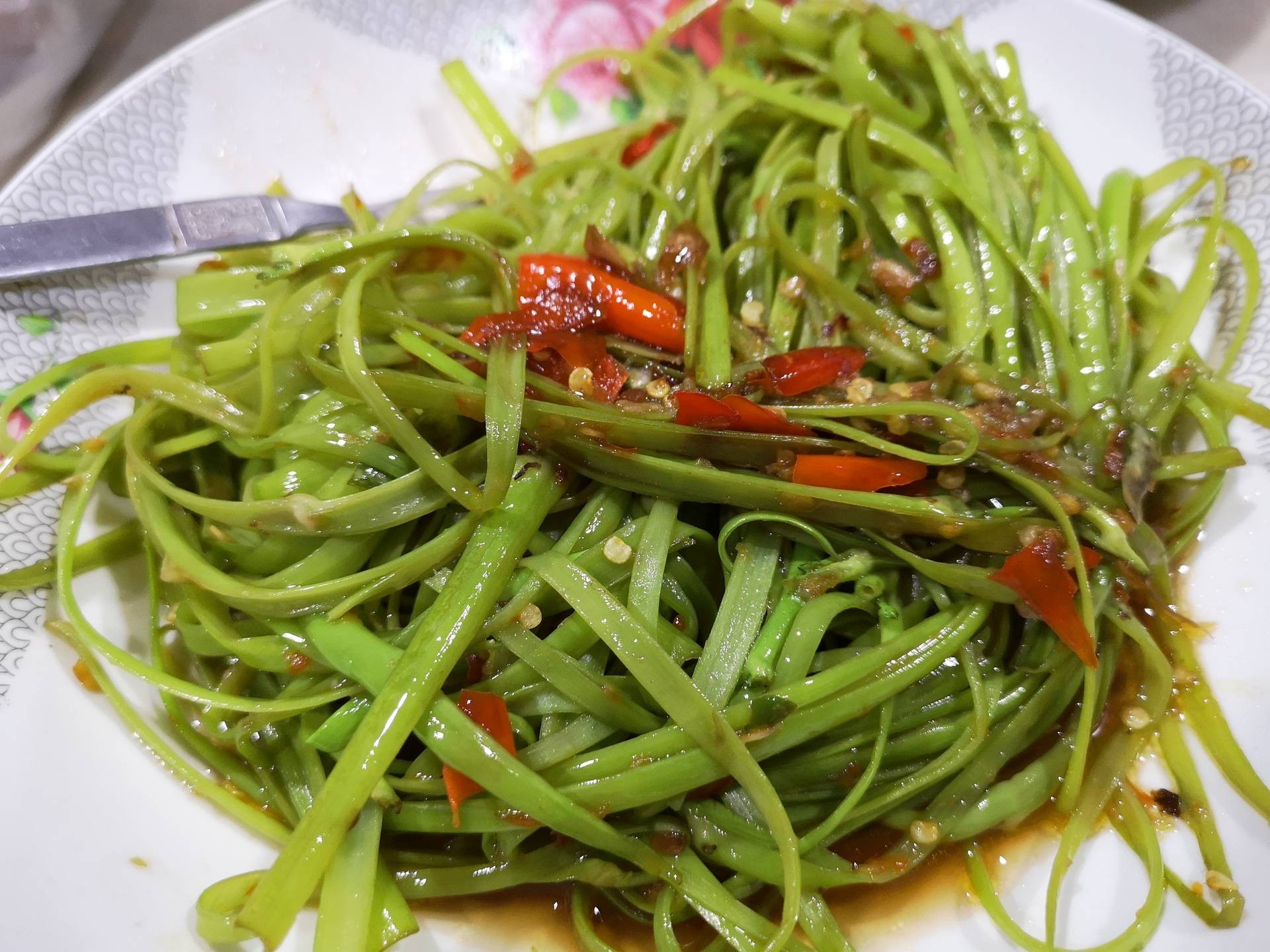 ผัดผักบุ้งฝอย