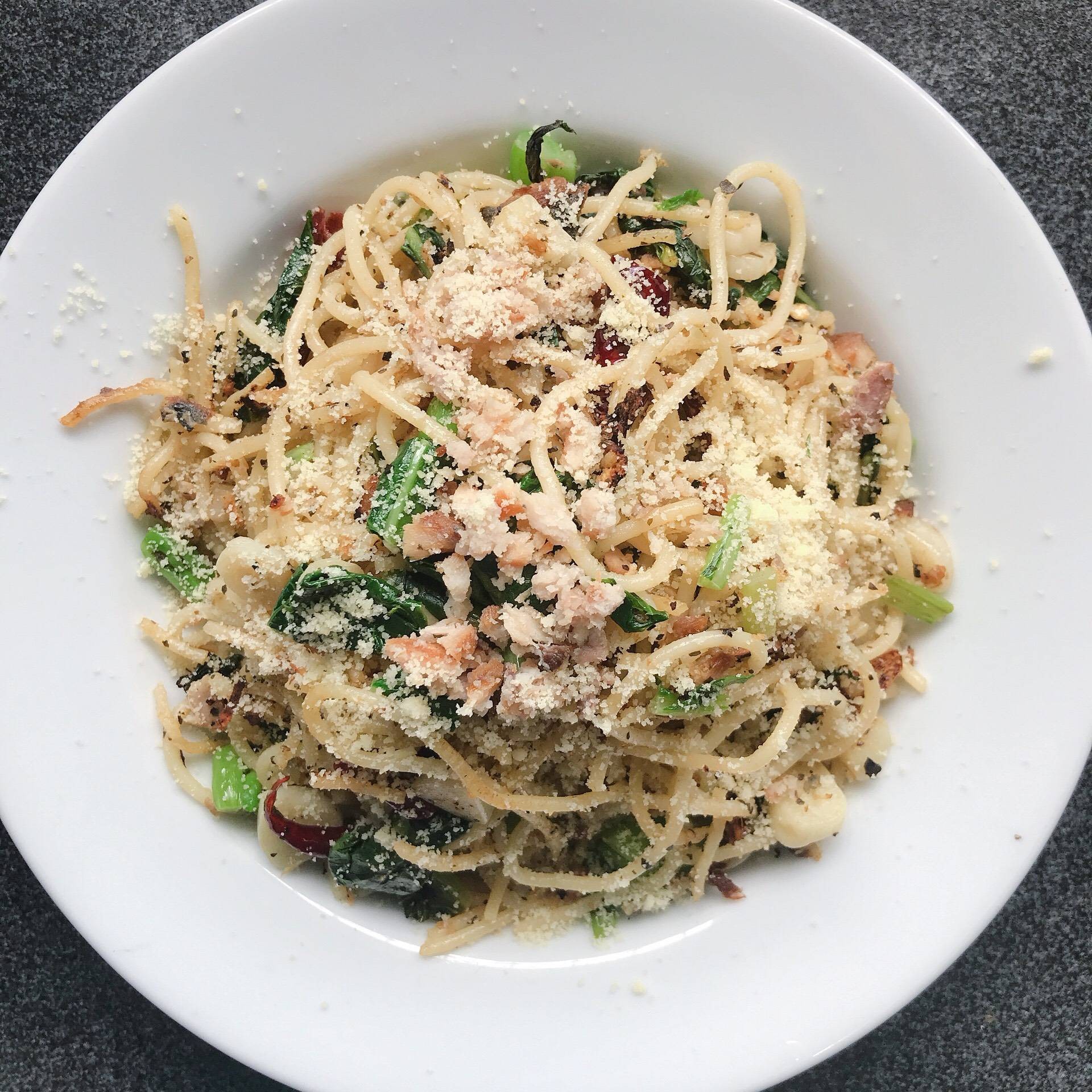 สปาเก็ตตี้ปลาเค็ม