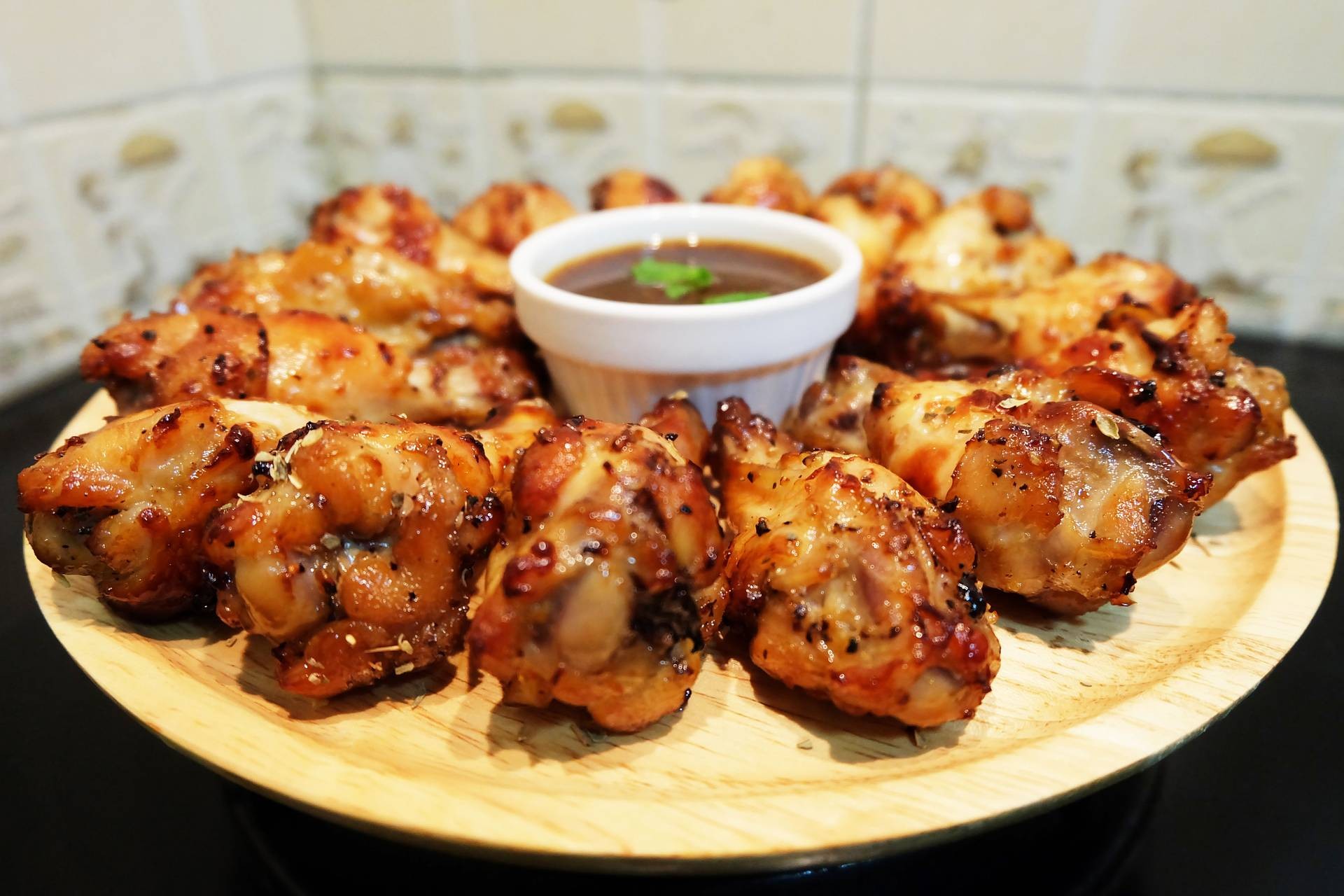 ปีกไก่ย่าง 