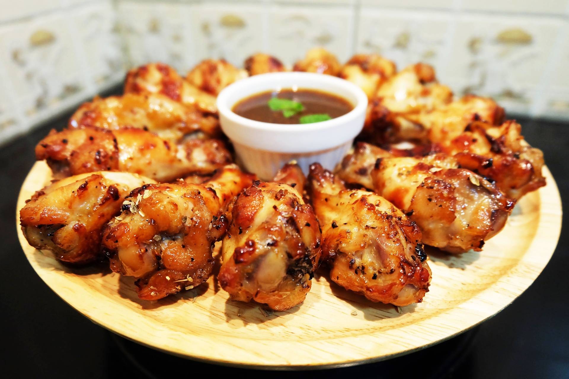 ปีกไก่ย่าง 