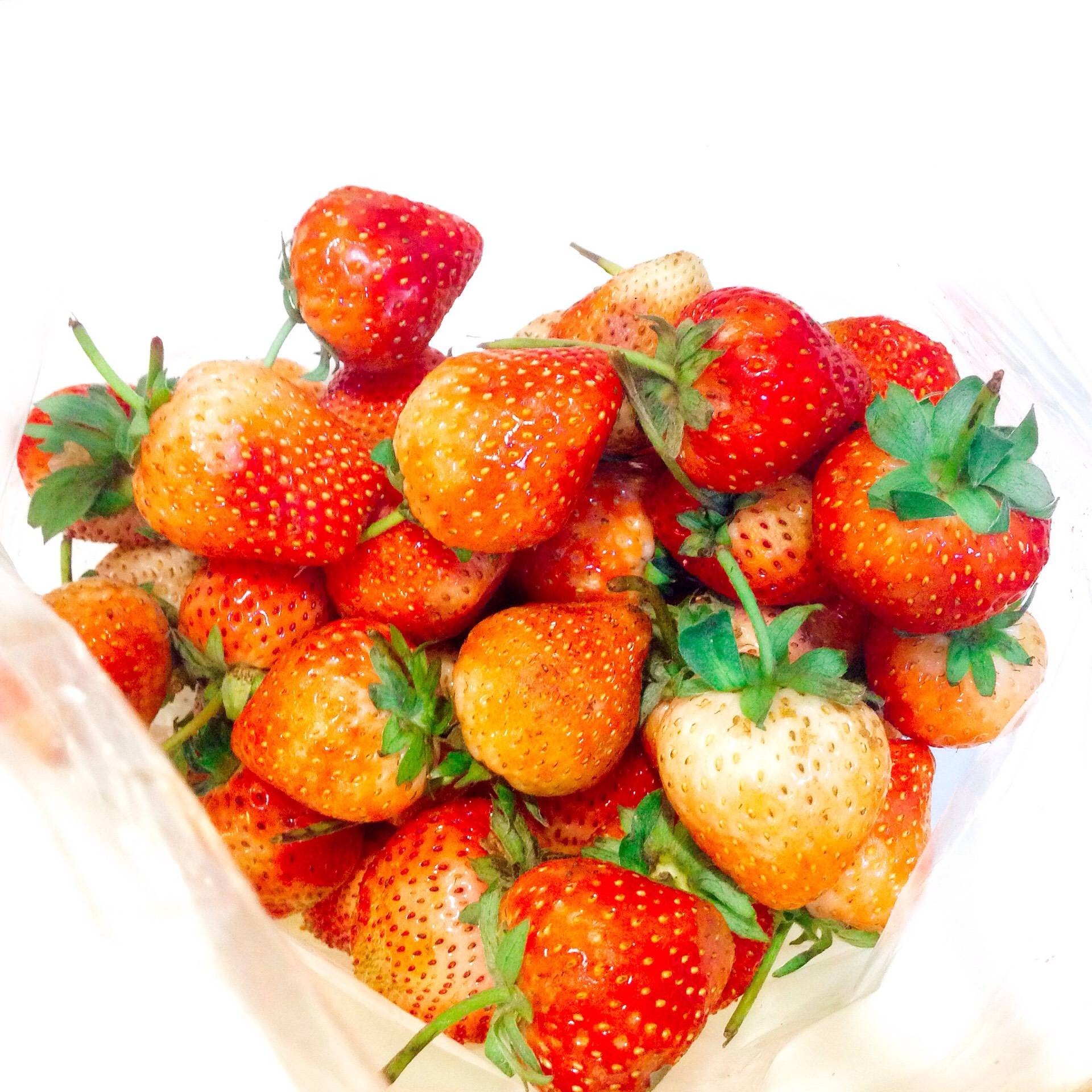 Fresh Strawberries Smoothie