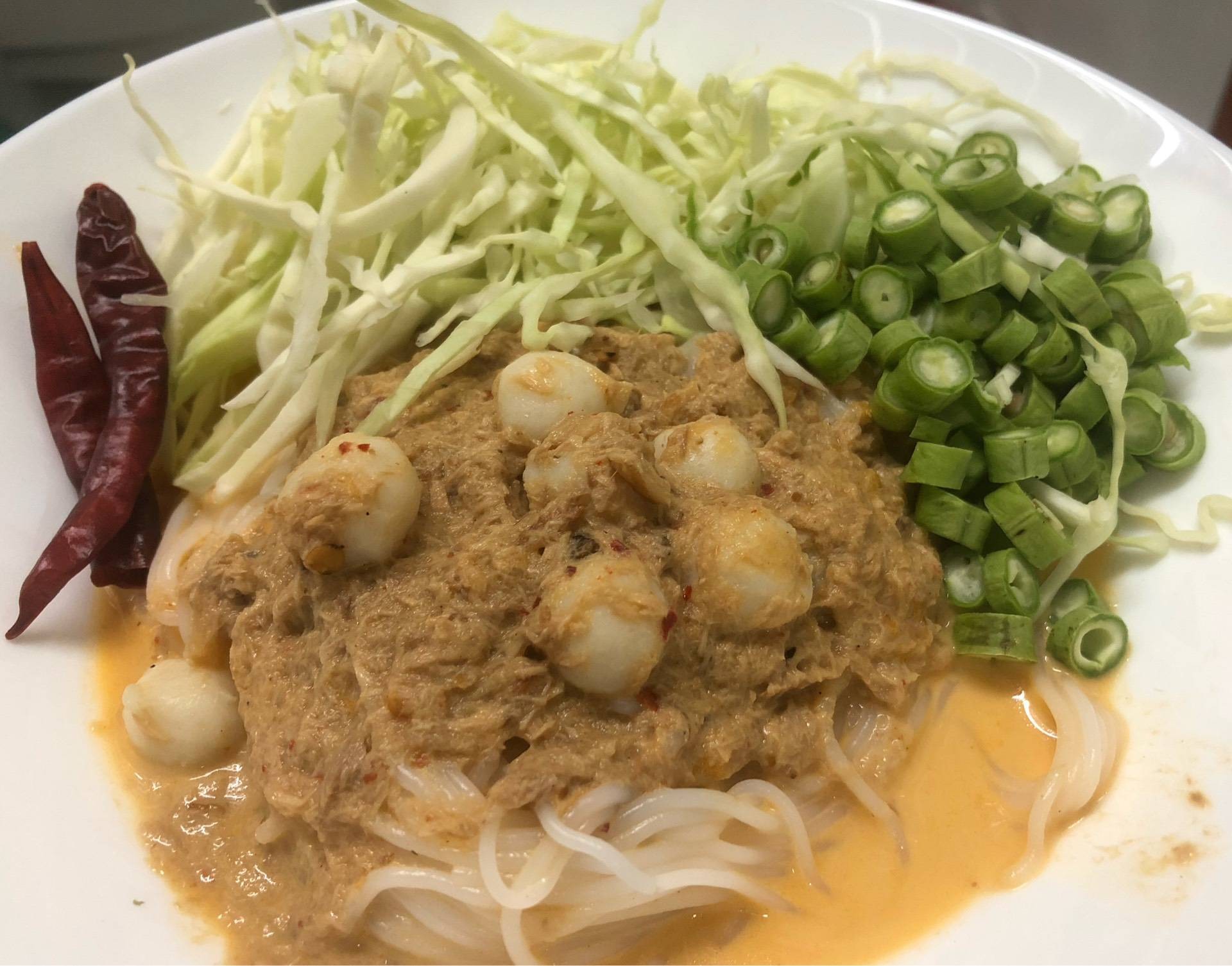 น้ำยากะทิ สูตรใช้ทูน่ากระป๋อง 