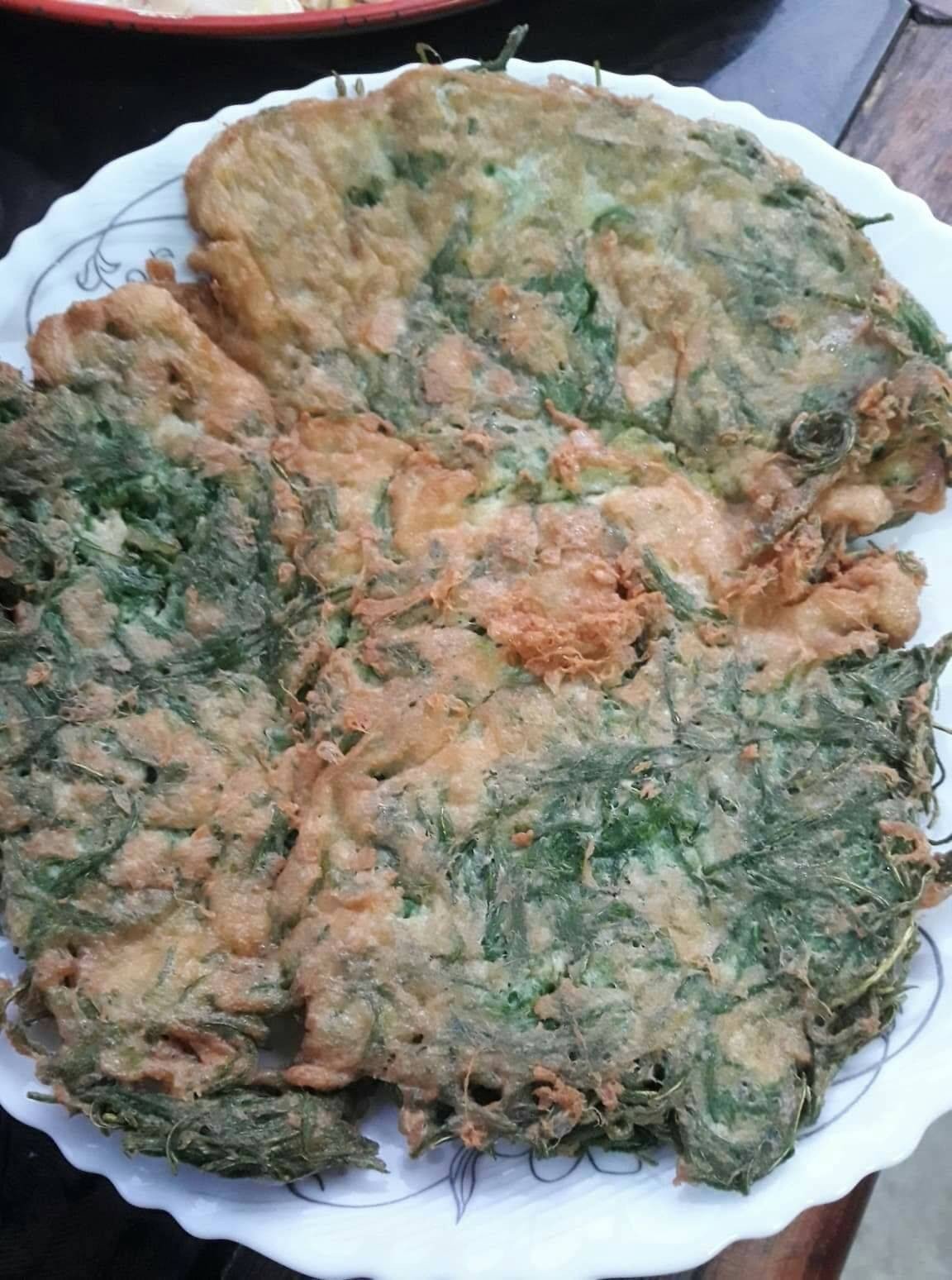 ชะอมชุบไข่ทอด