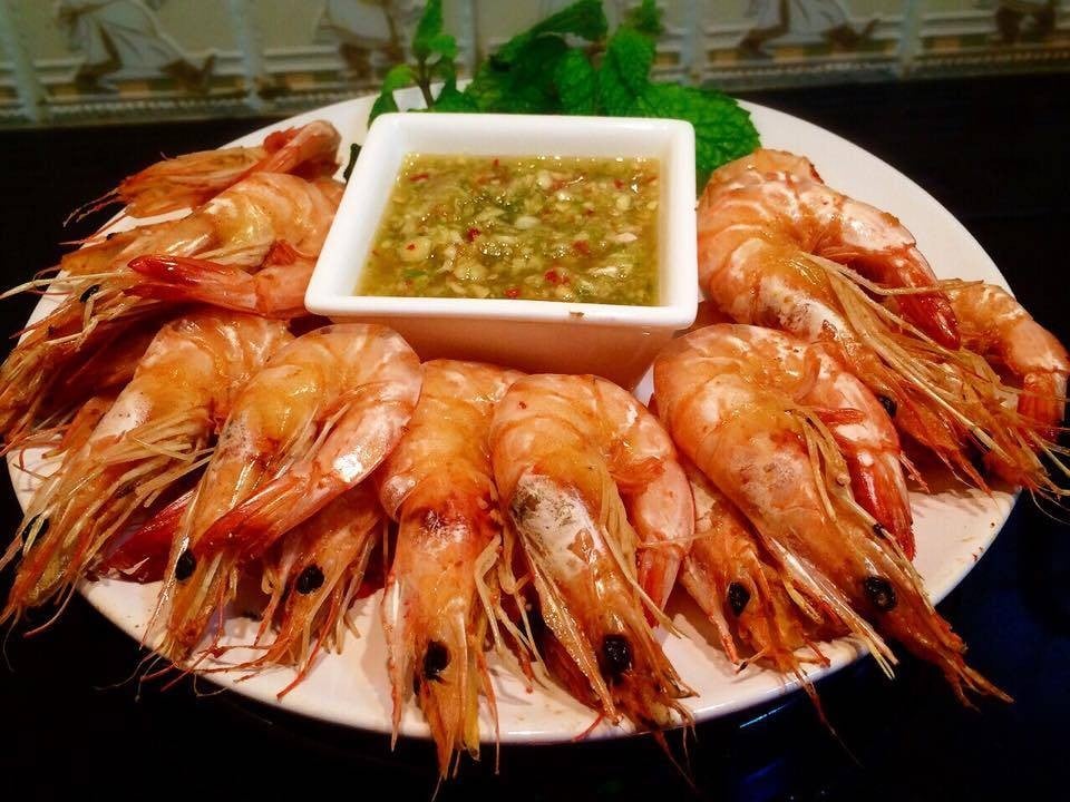 กุ้งอบเกลือ