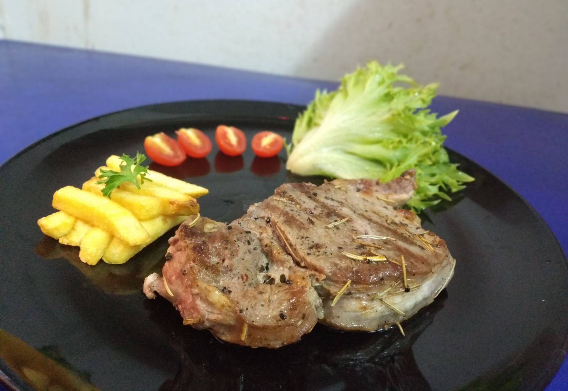 สเต็กเนื้อมะแขว่น