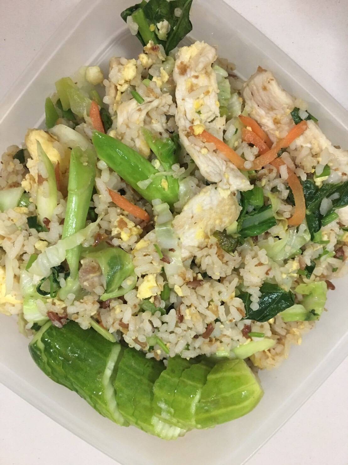“ข้าวผัดหมู"