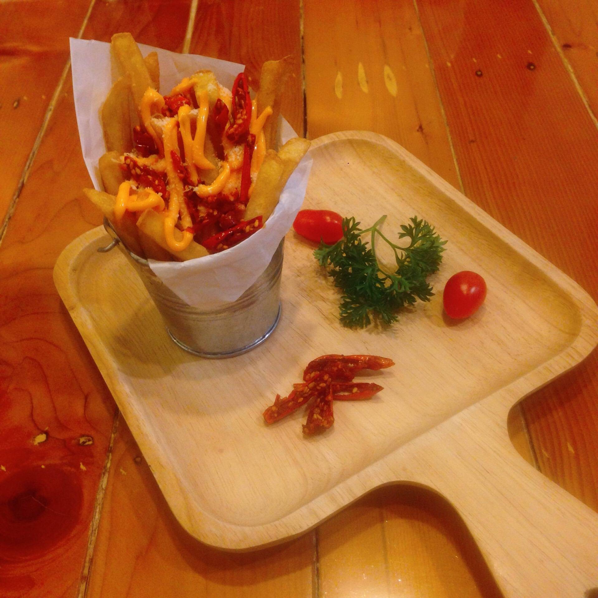 เฟรนฟรายด์พริกทอดชีส