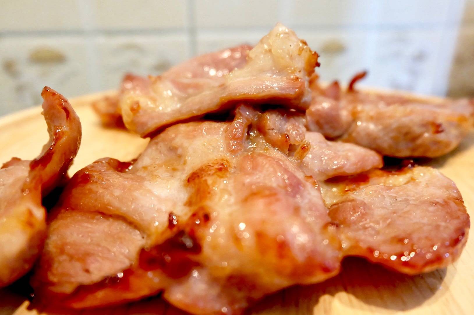 สันคอหมูย่าง