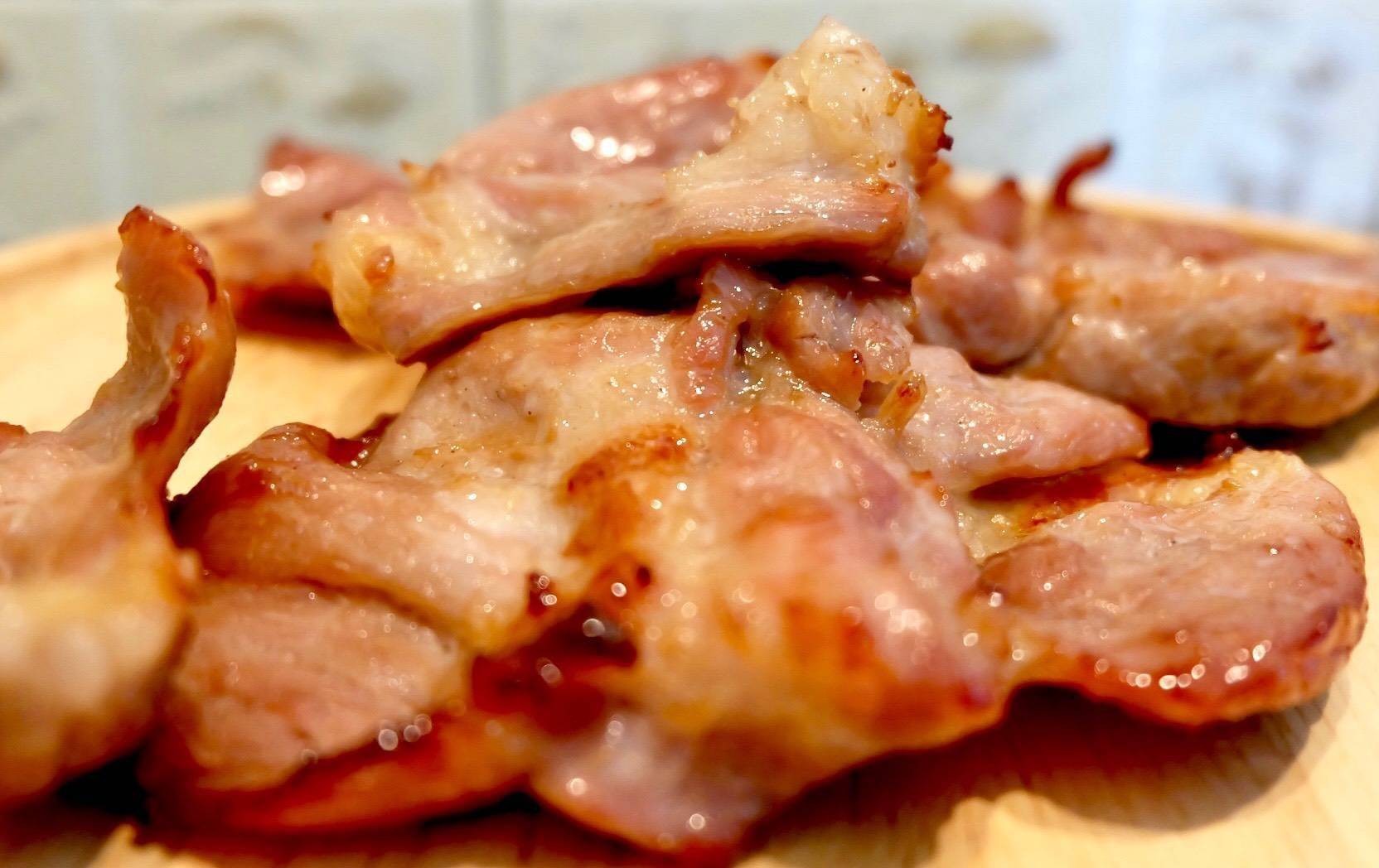 สันคอหมูย่าง