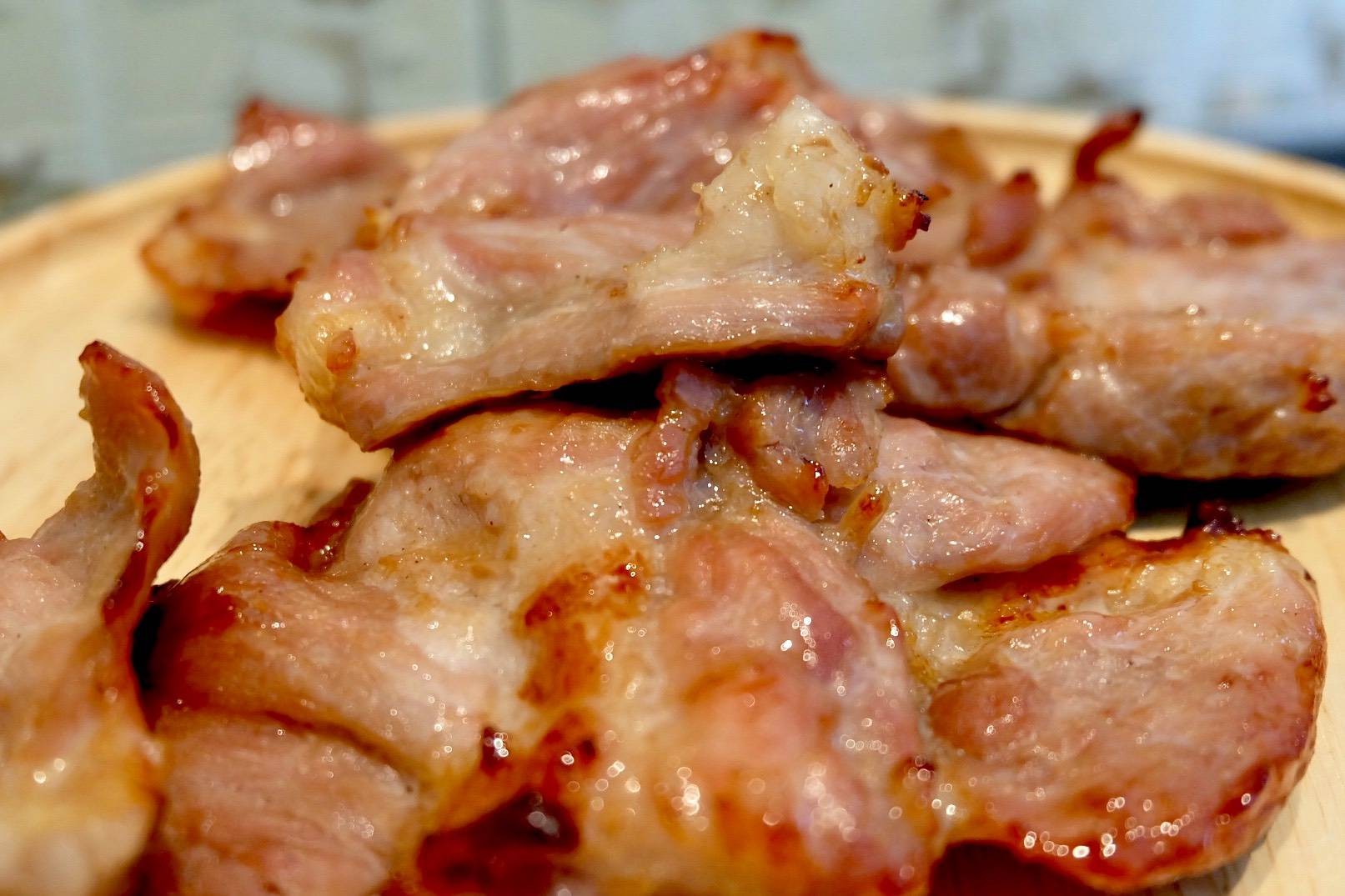 สันคอหมูย่าง