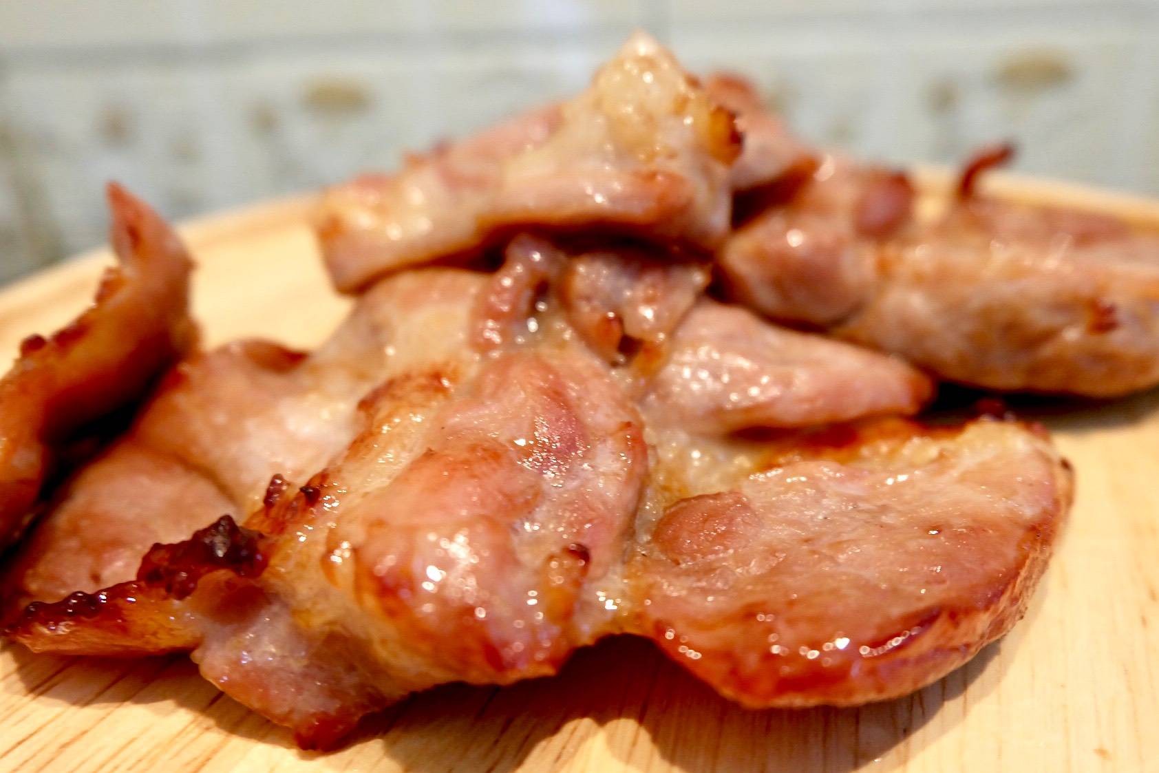 สันคอหมูย่าง