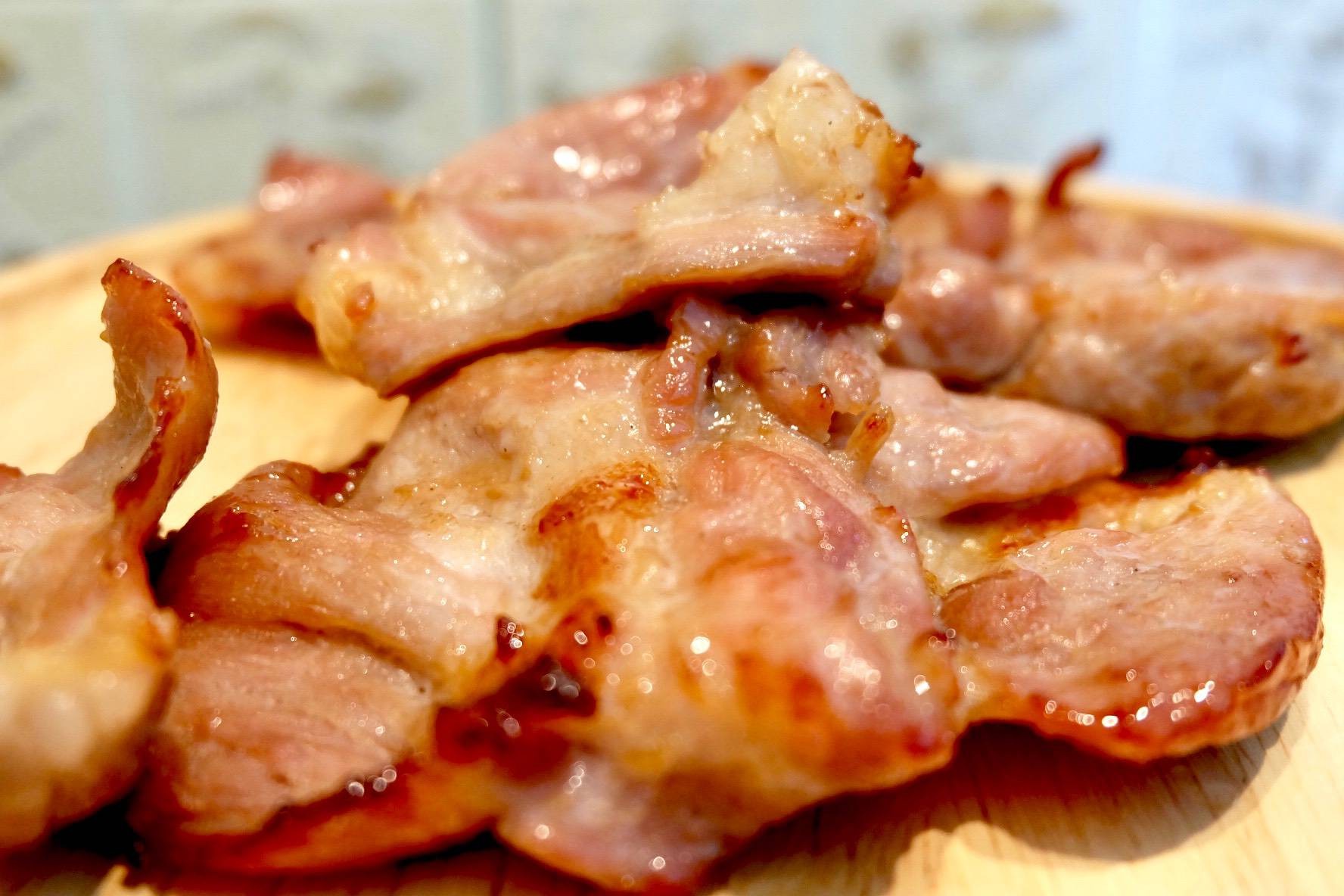 สันคอหมูย่าง