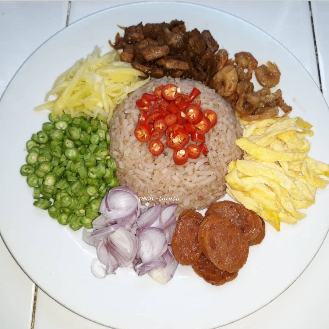 ข้าวคลุกกะปิหมูหวาน