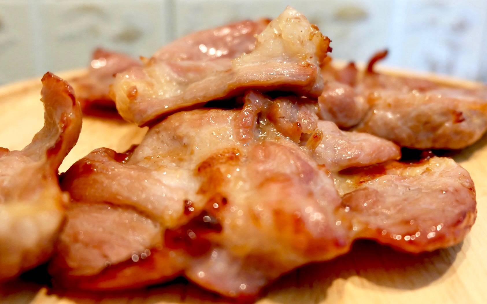 สันคอหมูย่าง