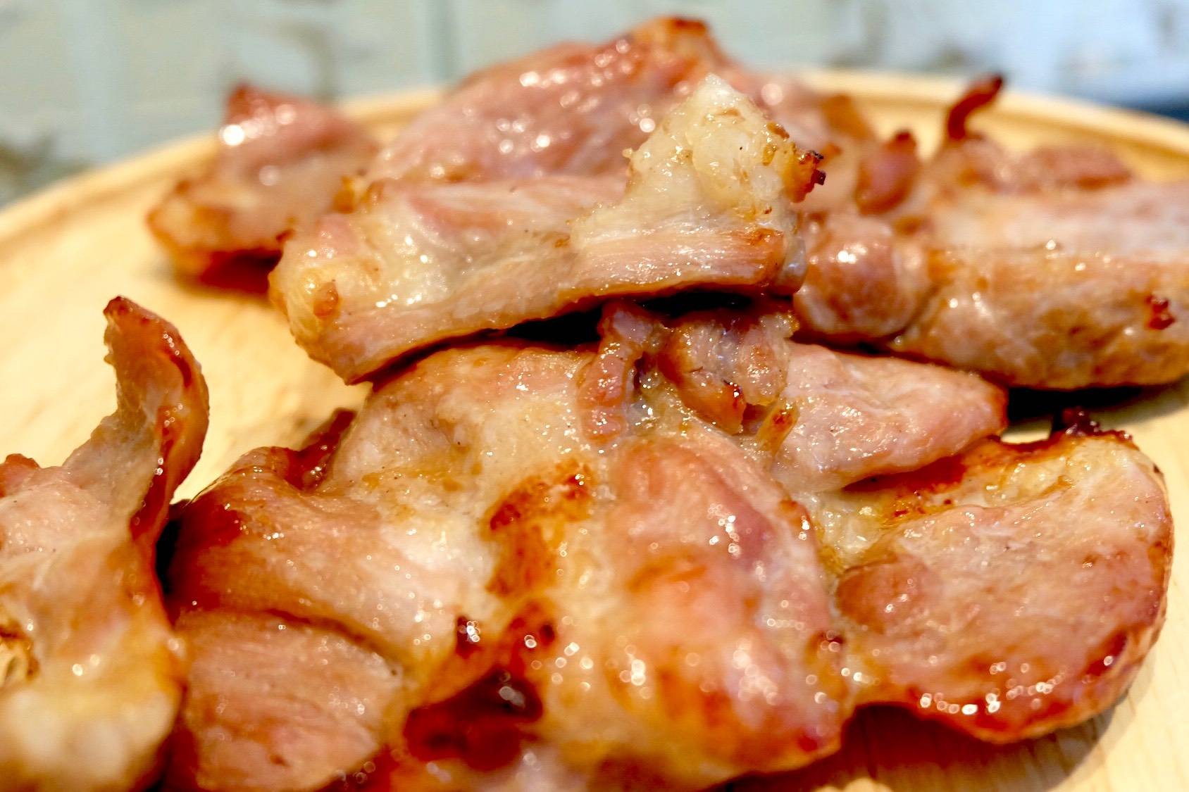 สันคอหมูย่าง